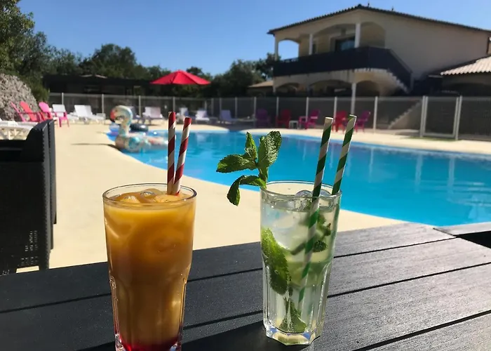 Casa de Férias Le Paradis Acquis Labastide-de-Virac