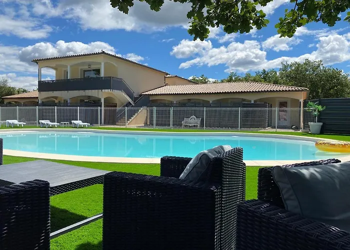 Casa de Férias Le Paradis Acquis Labastide-de-Virac